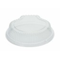 Couvercle pour coquille Saint Jacques plastique blanche 13 cm - par 100