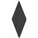 Décoration en azyme losange noire - par 260