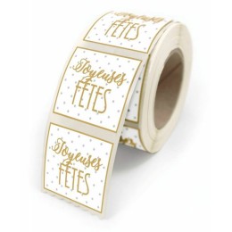 Etiquette Papier Kraft Naturel Autocollante Personnalisée écologique