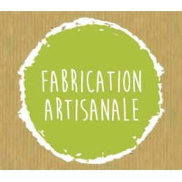 Étiquette prix adhésive "Fabrication Artisanale" 4 x 3,5 cm - par 500