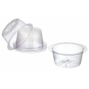 Moule aspic rond plastique  8 x 3,5 cm - par 100