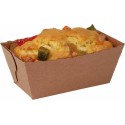 Moule de cuisson rectangulaire carton 16 x 5,5 x 5 cm - par 30
