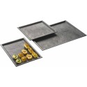 Plateau effet ardoise noir 29,5 x 19,5 cm - par 10