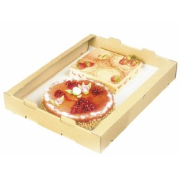 Plateau de transport carton 56 x 42 x 7,5 cm - par 50