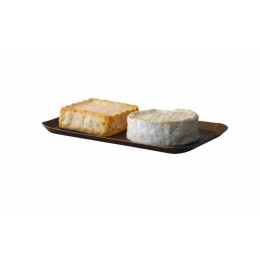 Plateau traiteur carton effet bois 26 x 16,5 x 1,4 cm - par 250