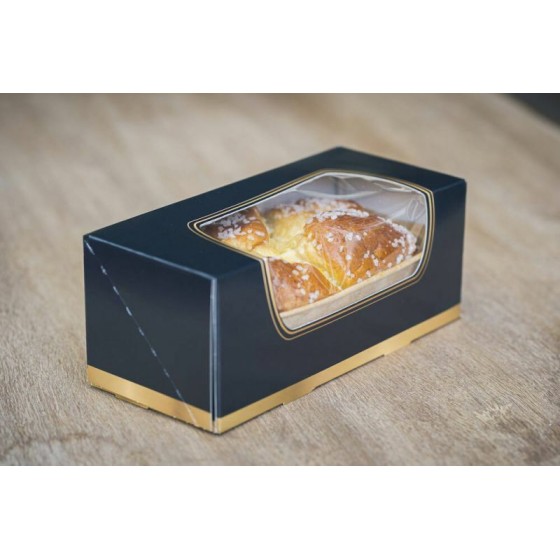 Boîte transparente à gâteau - 25 x 25 x 28cm