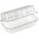 Boîte plastique transparente avec couvercle Patipack 19,1 x 11,5 x 8 cm - par 400