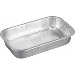 Barquette alimentaire ronde - 1000 ml - Aluminium STARPAK Lot de 25