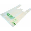 Sac bretelles biosourcé transparent 24 x 7 + 7 x 45 cm - par 400