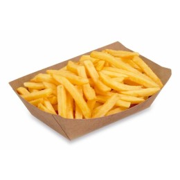 Barquette carton kraft brun 375 ml - par 250