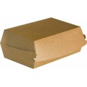 Grande boîte hamburger kraft brun 23,7 x 13,5 x 7,5 cm - par 100