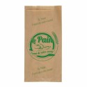 Sac à pain kraft brun vert 17 x 3,5 + 3,5 x 35 cm - par 250