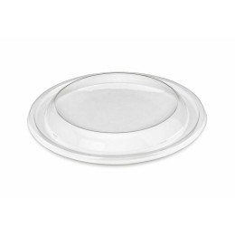Couvercle plastique transparent pour saladier plastique noir Bowlipack 1000 et 1300 ml - par 20