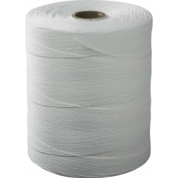 Ficelle alimentaire plastique blanche calibre 3,5/2 1750 m - à l'unité