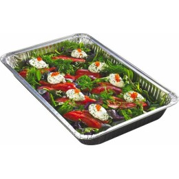 Plat aluminium noir GN 1/2 2400 ml - par 100