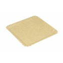 Assiette carrée carton ingraissable 15 x 15 cm - par 100