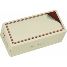 Boîte pâtissière carton "Votre Artisan" 19 x 9 x 8 cm - par 50