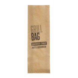 Sac sandwich grill bag papier cuisson 10,5 + 2 x 32 cm - par 600