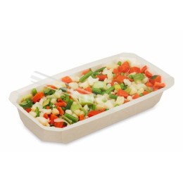 Barquette gastronorme scellable carton kraft naturel GN 1/2 3200 ml - par 65