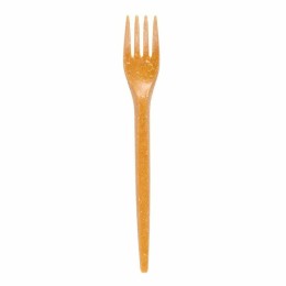 Fourchette réutilisable fibre de bois 17 cm - par 80