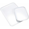 Plateau traiteur carton blanc 19 x 28 cm - par 25