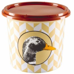 Pot plastique avec couvercle "Rillettes de canard" 125 ml - par 250