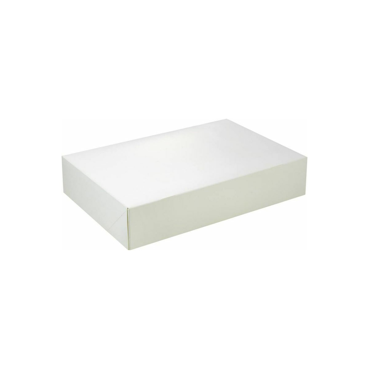 Boîte Traiteur En Carton Blanc - 28x42 Cm - Lot De 25 - Pour Pâtisserie, Vente à Emporter, événements