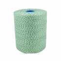 Ficelle alimentaire plastique vert et blanc chiné calibre 3,5/2 1750 m - à l\'unité