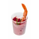 Verrine plastique ronde transparente 50 ml - par 50