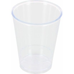 Verrine en plastique ronde transparent, vaisselle jetable - Badaboum