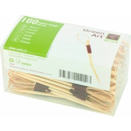 Pique mini brochette bambou 10 cm - par 100