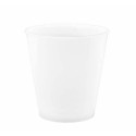 Gobelet plastique réutilisable blanc 180 ml - par 20