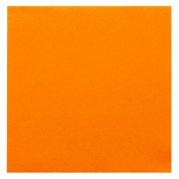 Serviette ouate non tissé orange 40 x 40 cm - par 50
