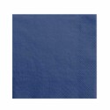 Serviette ouate bleu marine 2 feuilles 39 x 39 cm - par 100