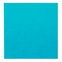 Serviette ouate turquoise 2 feuilles 39 x 39 cm - par 100