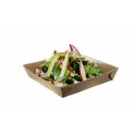 Assiette carrée carton refermable 12,5 x 12,5 x 3 cm - par 200