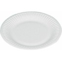Assiette ronde carton blanche Ø 23 cm - par 100