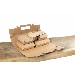 Valisette transport assiettes refermables 36,3 x 11,6 x 11,5 cm - par 100