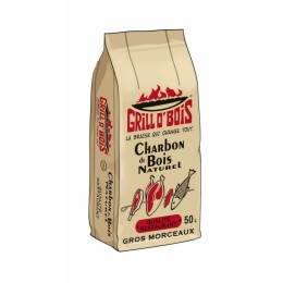 Charbon de bois naturel 50L - à l'unité