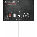 Étiquette prix à pique et à tournette pour agneau "Maestria" 12 x 8 cm - par 10
