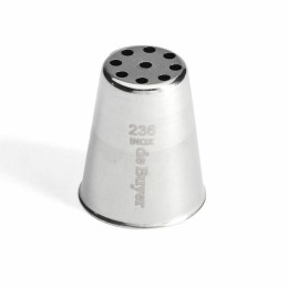 Douille à nid 9 trous (vermicelle) en inox - à l'unité