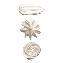 Douille à rose 8 dents Ø 1,1 cm en inox - à l'unité