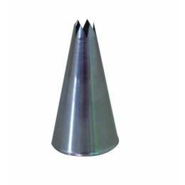 Douille cannelée 6 dents Ø 1,1 cm (D6) en inox - à l'unité