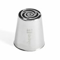 Douille russe à fleur (n°243) en inox - à l\'unité