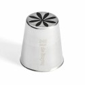 Douille russe à fleur (n°248) en inox - à l\'unité