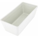 Terrine rectangulaire plastique blanc 250 ml - par 100