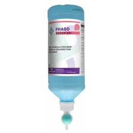 Gel main hydroalcoolique 1 litre - à l'unité