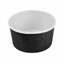 Bol salade rond kraft noir 1000 ml - par 50