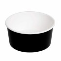 Bol salade rond kraft noir 750 ml - par 50