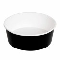 Bol salade rond kraft noir 1300 ml - par 50